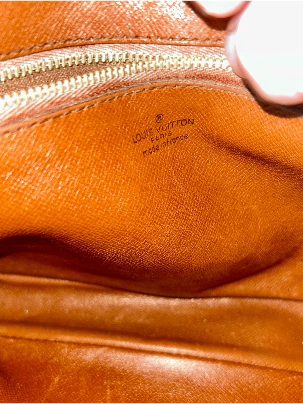 Louis Vuitton Marly Dragonne GM wristlet clutch. Vintage 1980